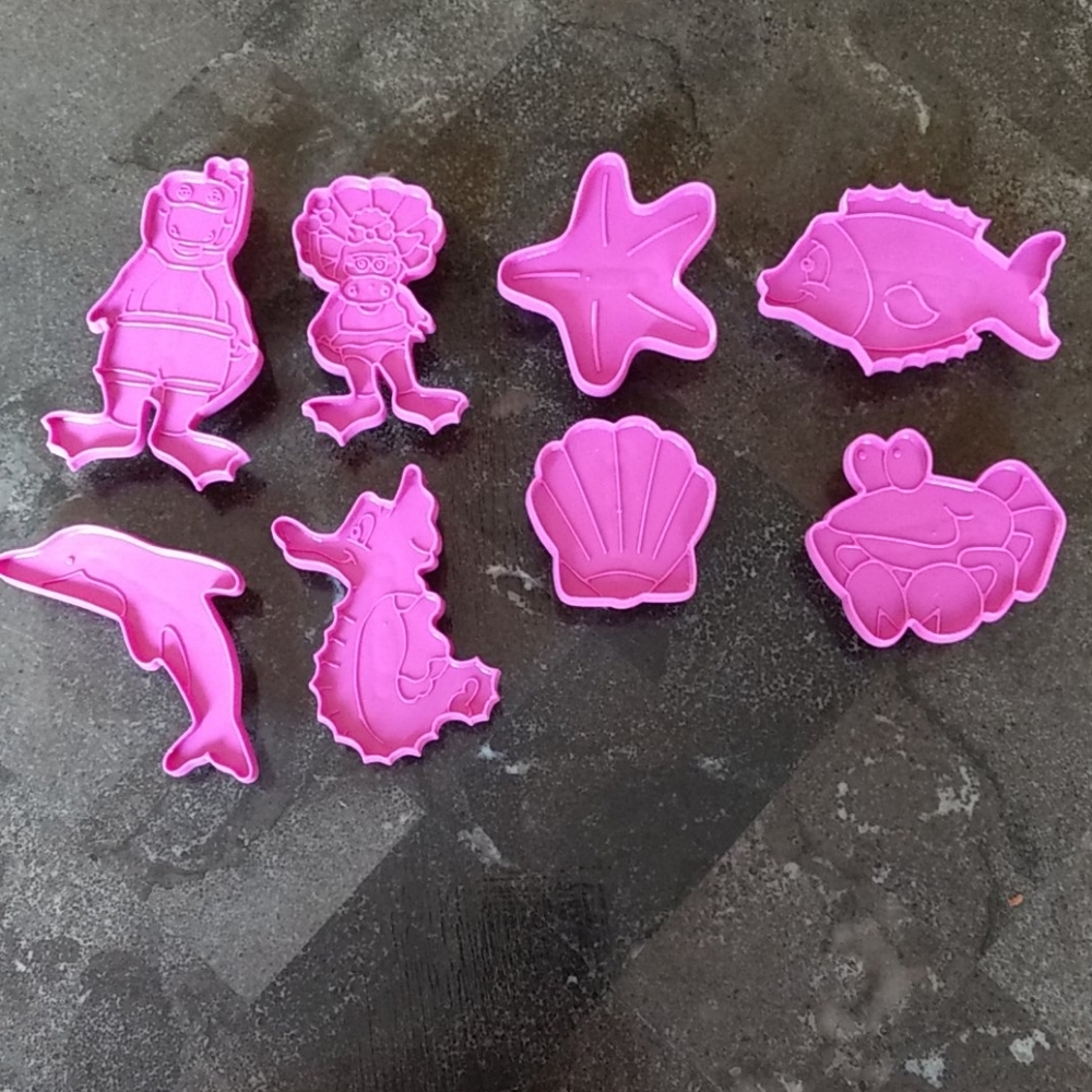 Vintage Barney Cookie Cutters